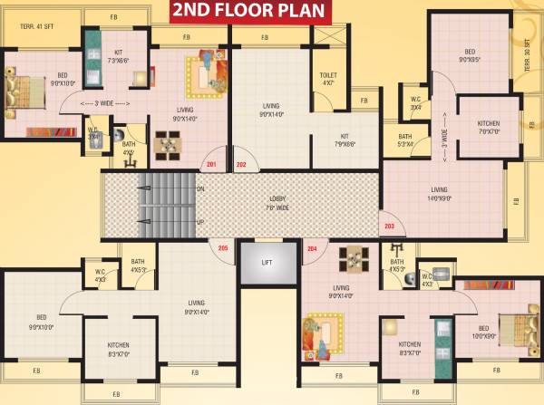 Images for Cluster Plan of AR Pushpak