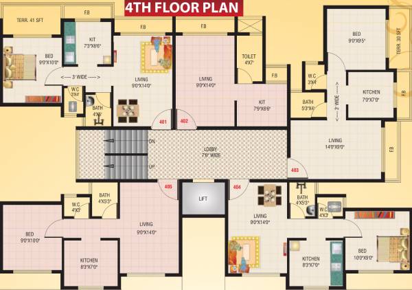 Images for Cluster Plan of AR Pushpak