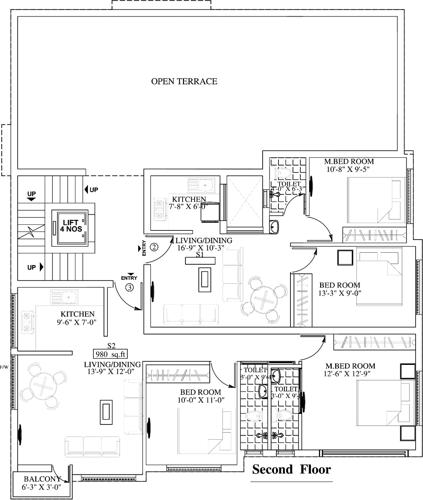 Images for Cluster Plan of Building Blossom Paradise blossom-paradise Images for Cluster Plan of Building Blossom Paradise