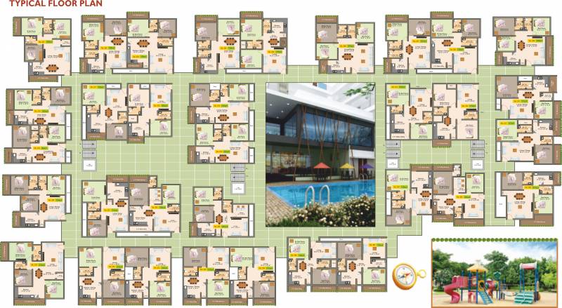Images for Cluster Plan of Shree Krishna Builders And Developer Narayana E Golden Abode