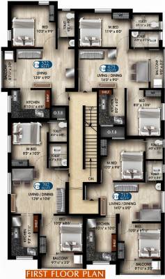 Images for Cluster Plan of Bhaveshwar Tejas Images for Cluster Plan of Bhaveshwar Tejas