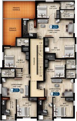 Images for Cluster Plan of Bhaveshwar Tejas Images for Cluster Plan of Bhaveshwar Tejas