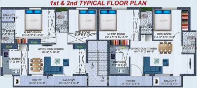 Images for Cluster Plan of Shree Flats Images for Cluster Plan of Shree Flats
