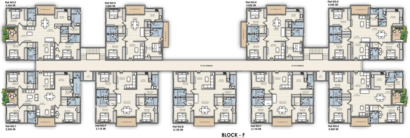 Images for Cluster Plan of Omsree Patels Bright View