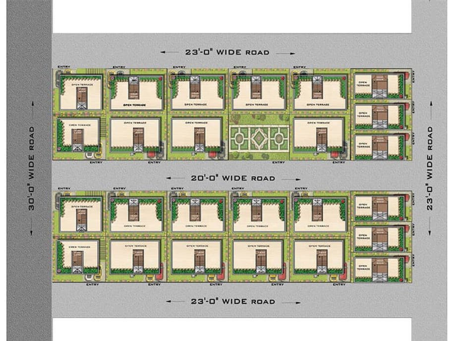Images for Cluster Plan of My Rich Wood Villas