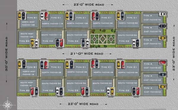 Images for Layout Plan of My Rich Wood Villas