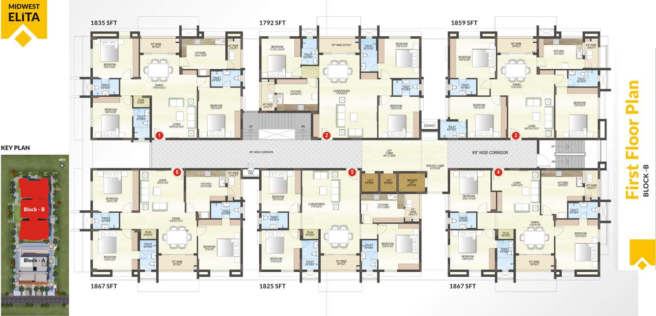 Images for Cluster Plan of Midwest Elita