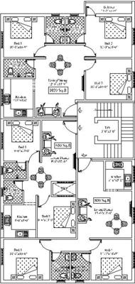 Images for Cluster Plan of Building Strawberry Paradise