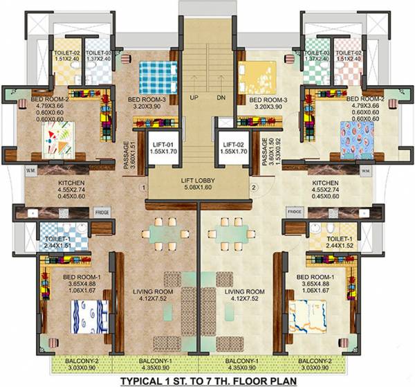 Images for Cluster Plan of Vikas Empress Images for Cluster Plan of Vikas Empress