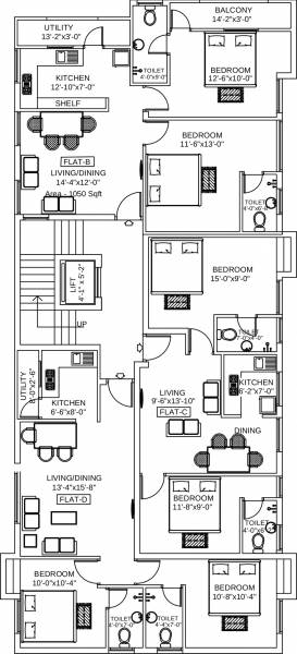  orange-home Orange Home Typical Cluster Plan