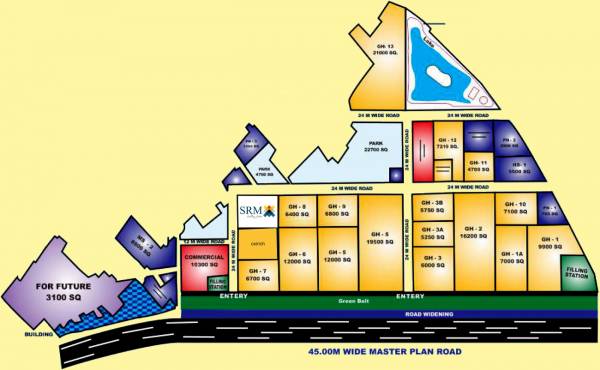 Images for Location Plan of SRM Shree Raj Mahal