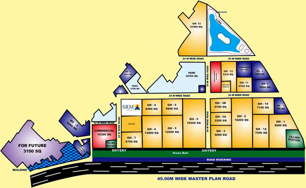 Images for Location Plan of SRM Shree Raj Mahal