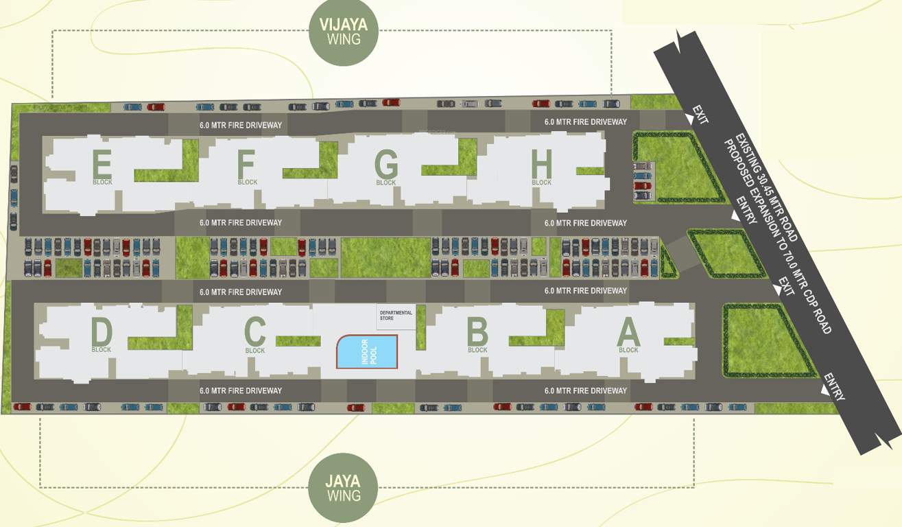 arka forest view Images for Master Plan of Banashree Arka Forest View