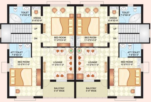Images for Cluster Plan of Mahendra Navkar Bunglow Images for Cluster Plan of Mahendra Navkar Bunglow