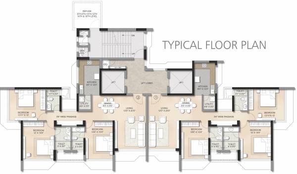 Images for Cluster Plan of Atul Kalpataru Regalia