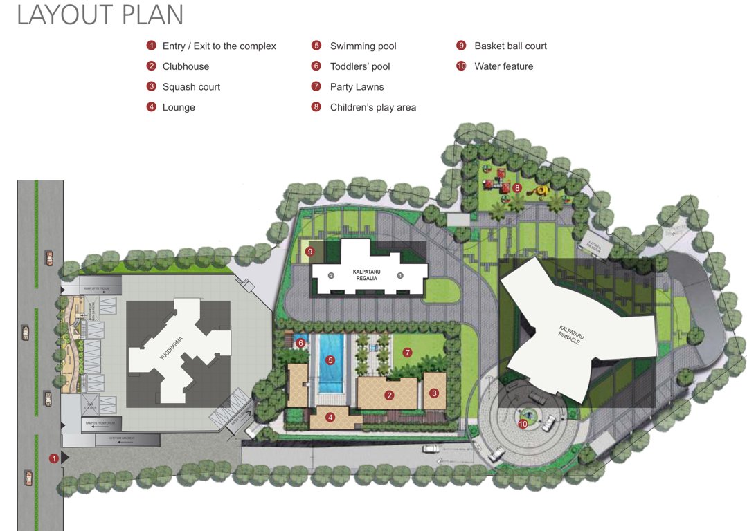 Images for Layout Plan of Atul Kalpataru Regalia