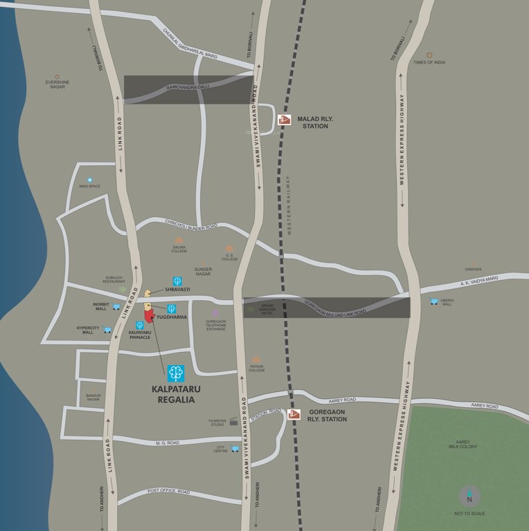 Images for Location Plan of Atul Kalpataru Regalia