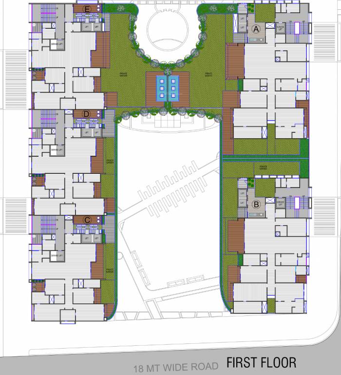 Images for Cluster Plan of True East Ebony