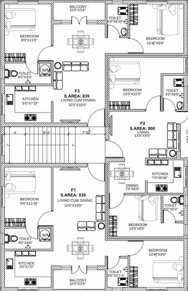 Images for Cluster Plan of SB Anjana Images for Cluster Plan of SB Anjana
