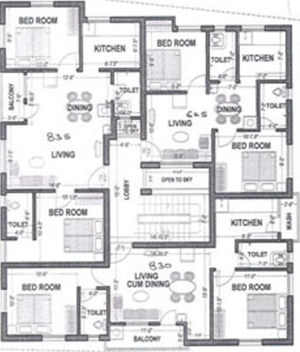 Images for Cluster Plan of Abiraami Elangovan Street