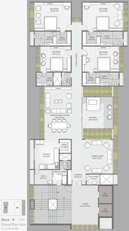 Images for Cluster Plan of True North One