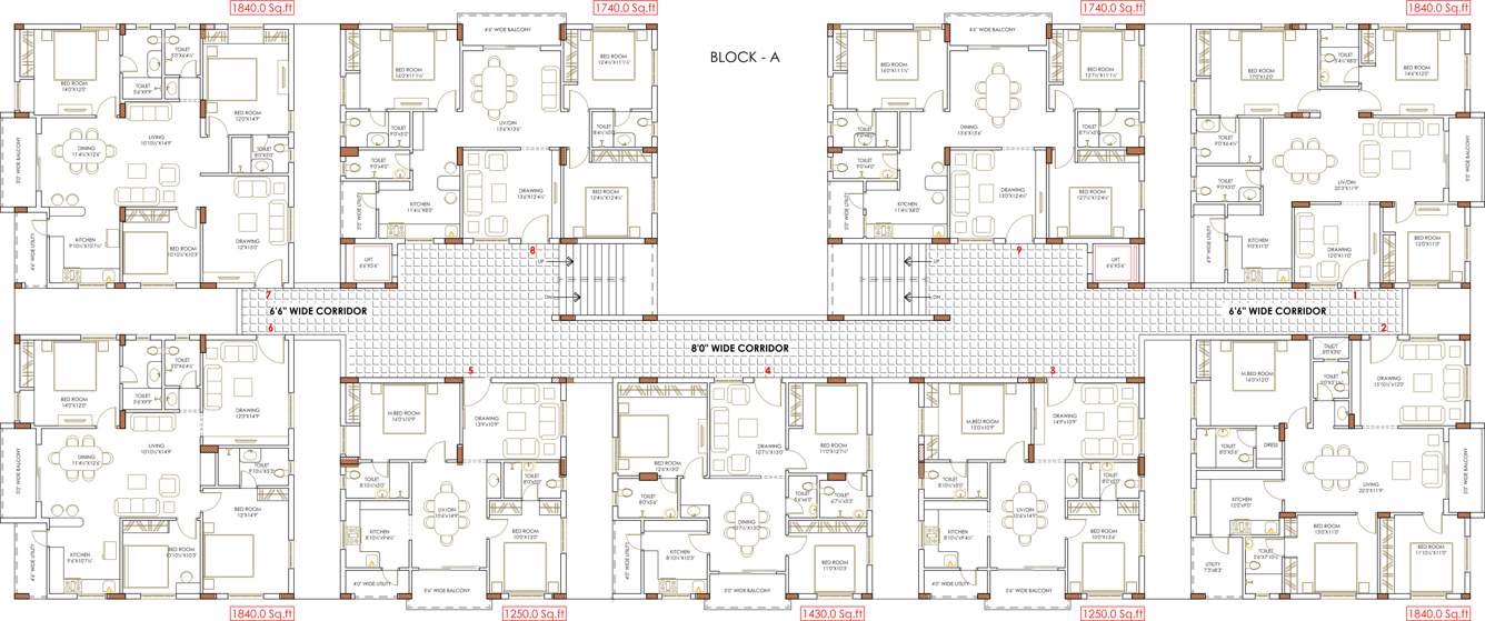 Images for Cluster Plan of Kranti Park Royal