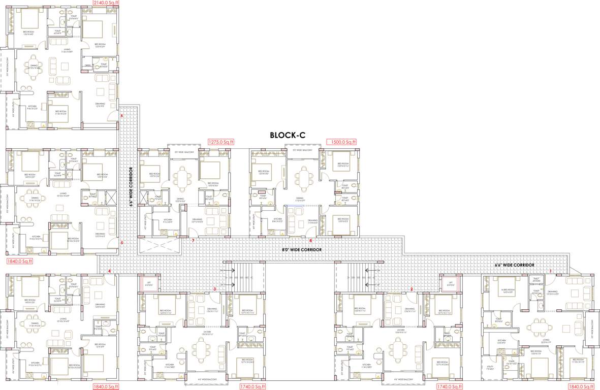 Images for Cluster Plan of Kranti Park Royal
