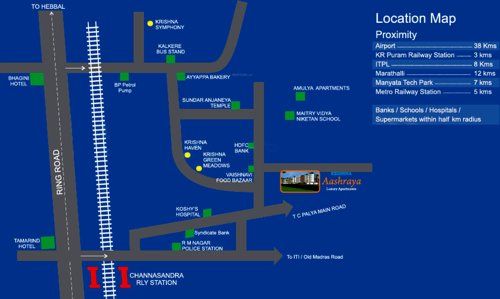  krishna-aashraya Images for Location Plan of Dynamic Krishna Aashraya