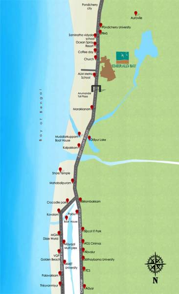 Images for Location Plan of Colorhomes Emerald Bay Images for Location Plan of Colorhomes Emerald Bay