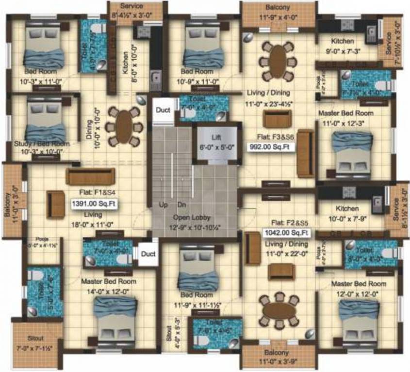 Images for Cluster Plan of Sai Sai Shankara