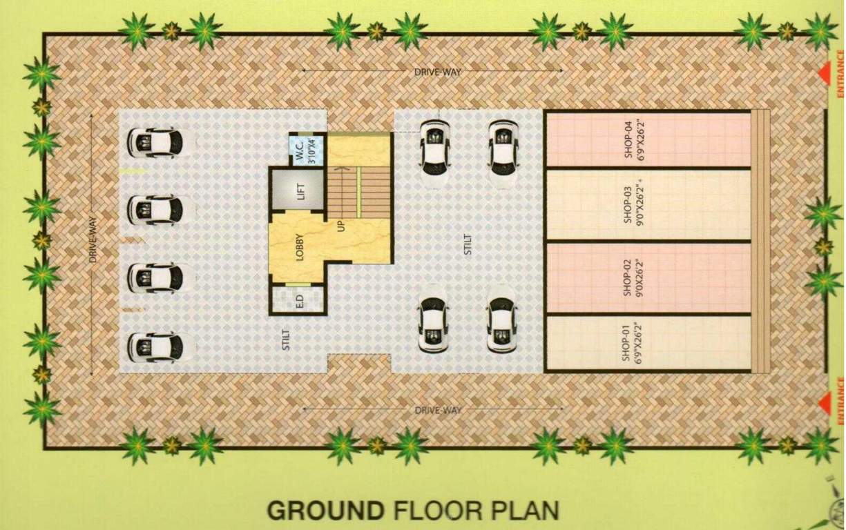 Images for Cluster Plan of AR Nishigandha
