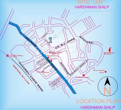  shilp Images for Location Plan of Vardhman Shilp