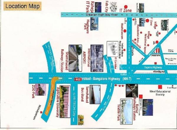 Images for Location Plan of Swarnamayi Developers Godavari