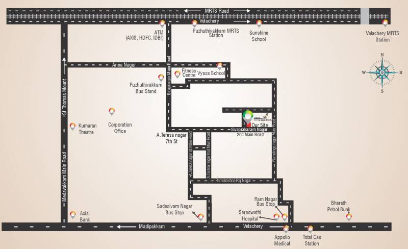Images for Location Plan of Vesta Sri Kanagadhara