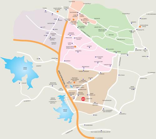 Images for Location Plan of Shanta Brookwoods brookwoods Images for Location Plan of Shanta Brookwoods