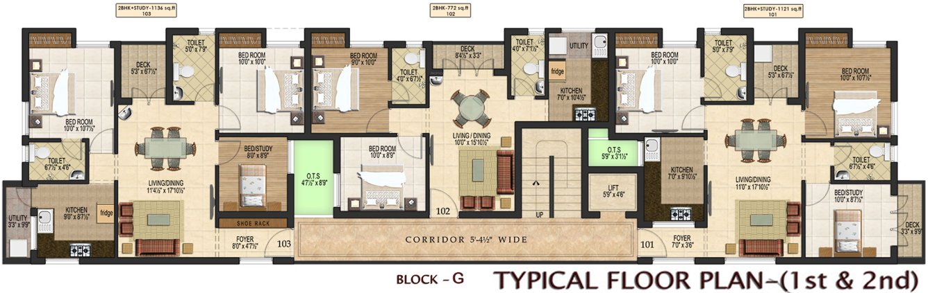 vrindavan enclave Images for Cluster Plan of Amaar Vrindavan Enclave