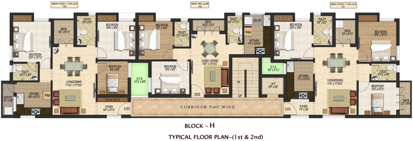 vrindavan enclave Images for Cluster Plan of Amaar Vrindavan Enclave