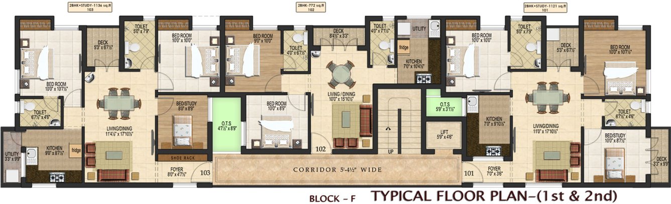vrindavan enclave Images for Cluster Plan of Amaar Vrindavan Enclave
