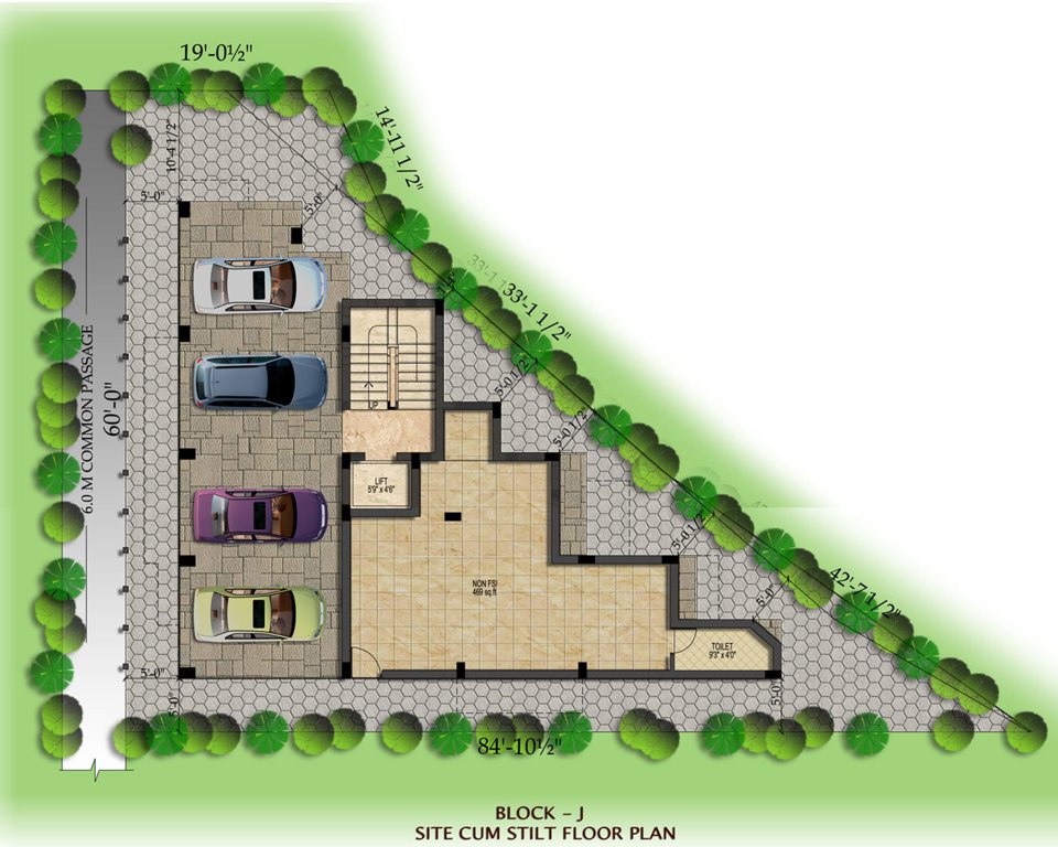 vrindavan enclave Images for Cluster Plan of Amaar Vrindavan Enclave