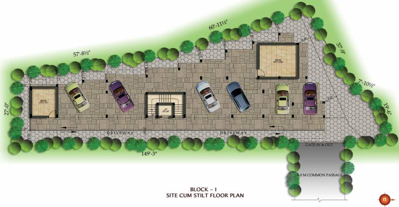  vrindavan-enclave Images for Cluster Plan of Amaar Vrindavan Enclave