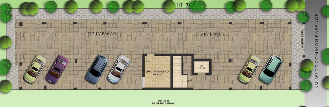 vrindavan enclave Images for Cluster Plan of Amaar Vrindavan Enclave