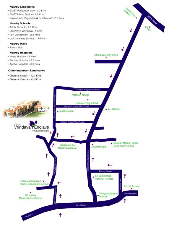 vrindavan enclave Images for Location Plan of Amaar Vrindavan Enclave