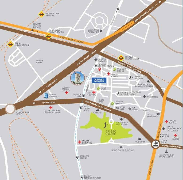  bhaveshwar vilas Images for Location Plan of Tridhaatu Bhaveshwar Vilas