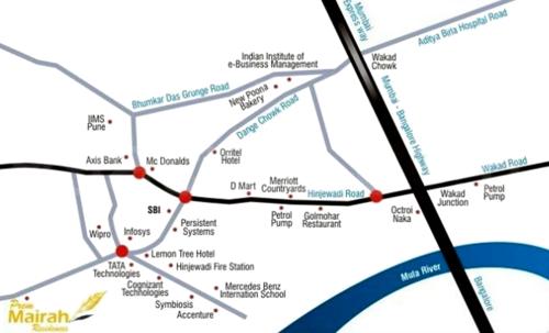  prem-mairah-residences Images for Location Plan of Geeta Prem Mairah Residences