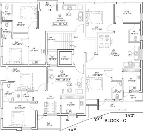 Images for Cluster Plan of AN Shanmuga Sundaram Street