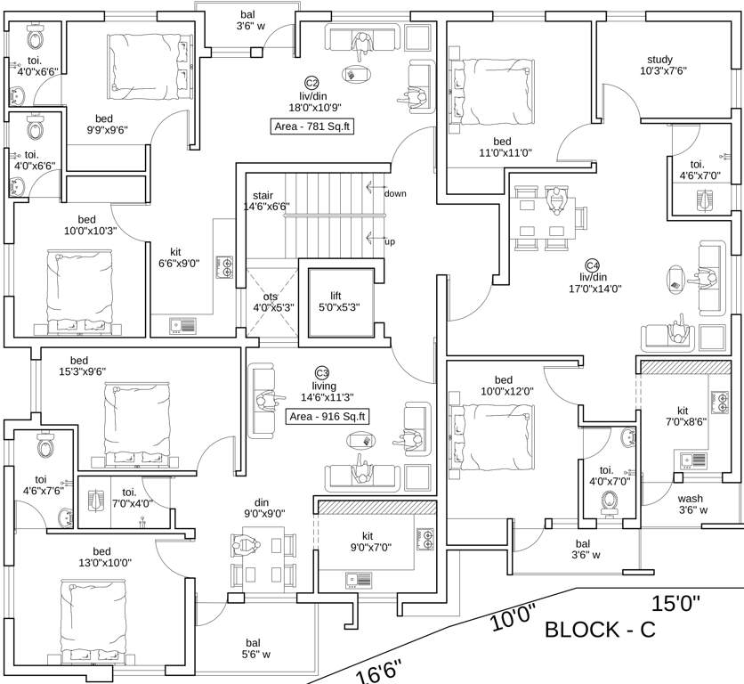 Images for Cluster Plan of AN Shanmuga Sundaram Street