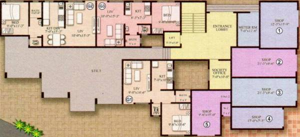  iris Images for Cluster Plan of Saket Iris