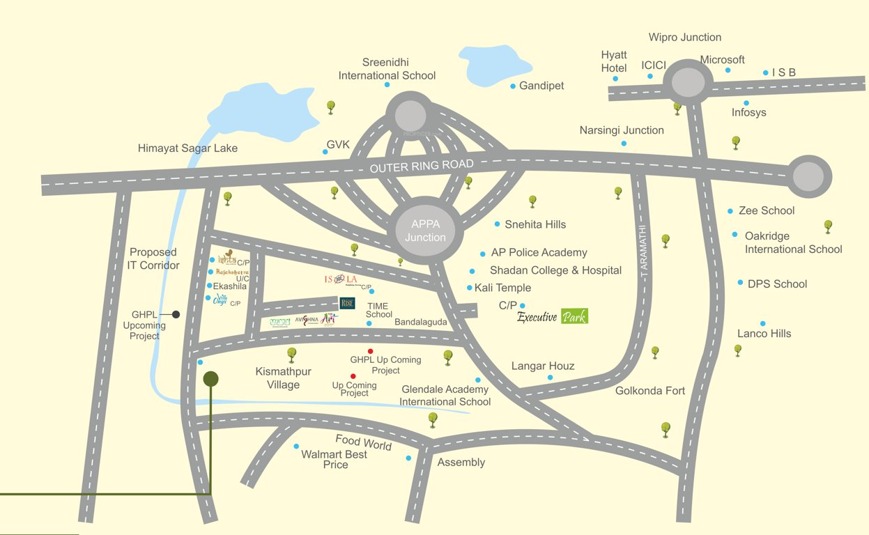  giridharis vue Location Plan