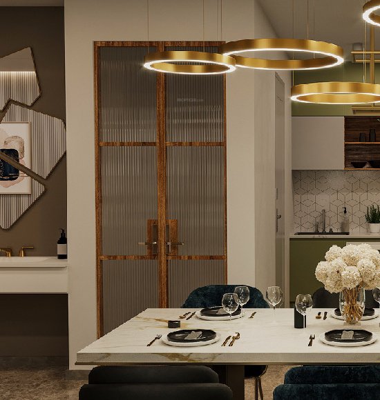  giridharis vue Dining Area