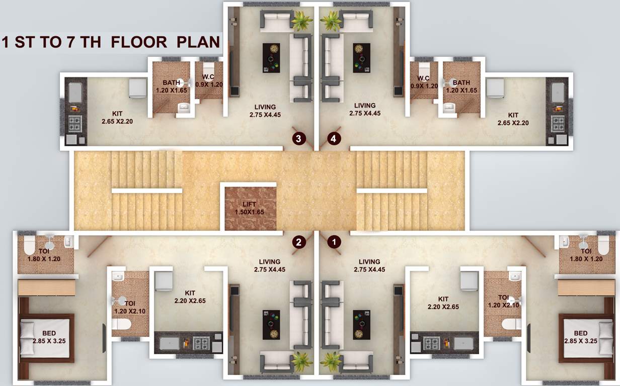  vishwajeet paradise Images for Cluster Plan of GBK Vishwajeet Paradise